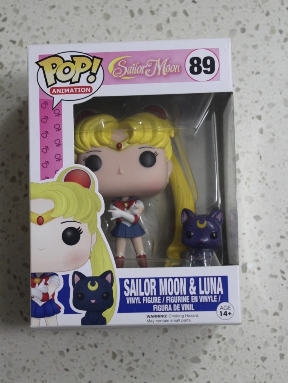Funko Sailor Moon & Luna Vinyl Figure – Blonde, Navy, Purple